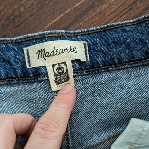 Madewell High-Rise Slim Boy Jean - Picture 4 of 5